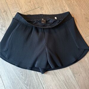 all in motion Black Pleated Athletic Shorts